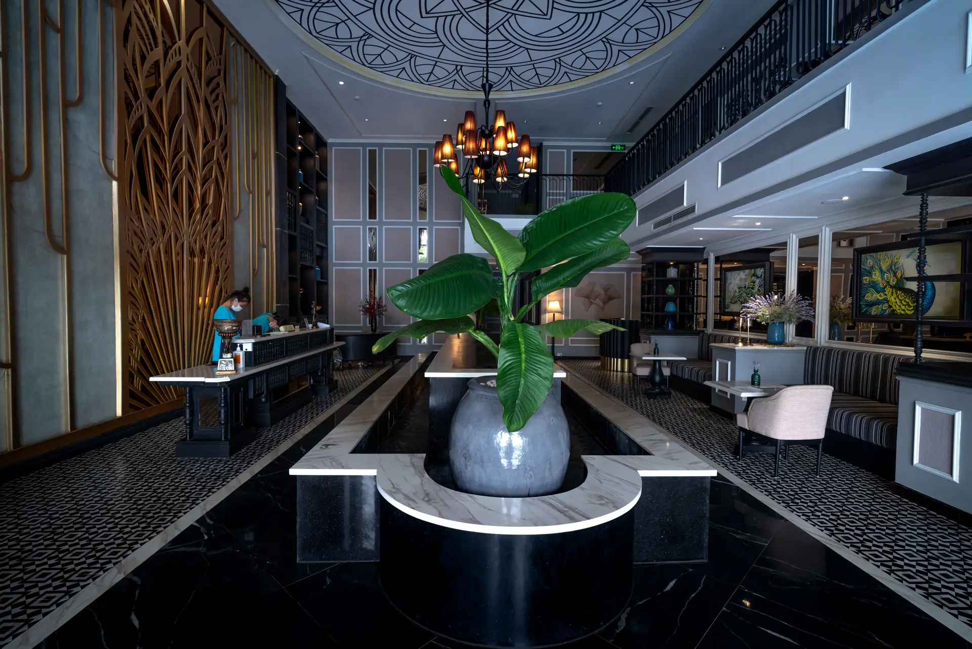 Sophisticated interior decor