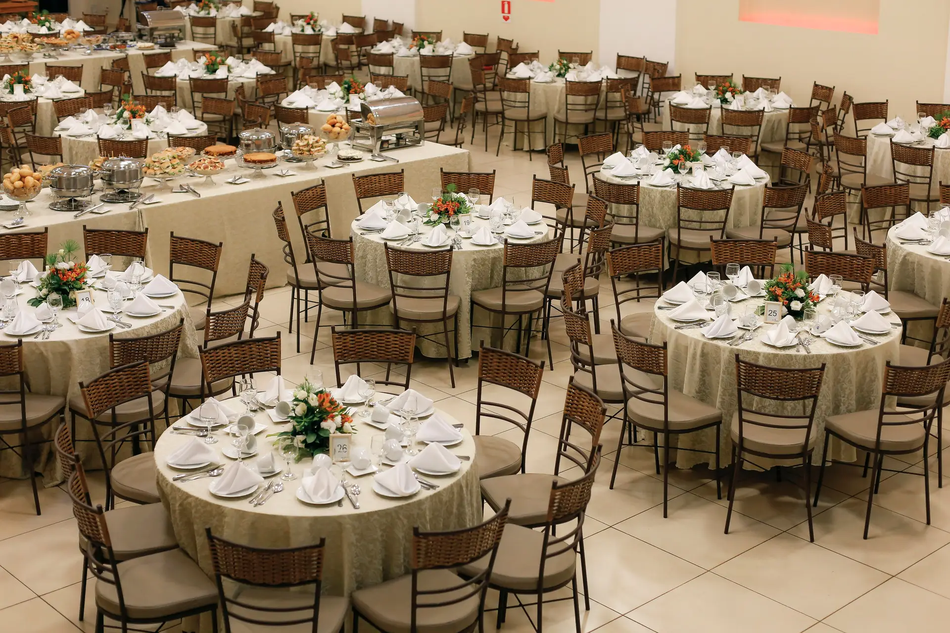 Grand Event Catering Setup