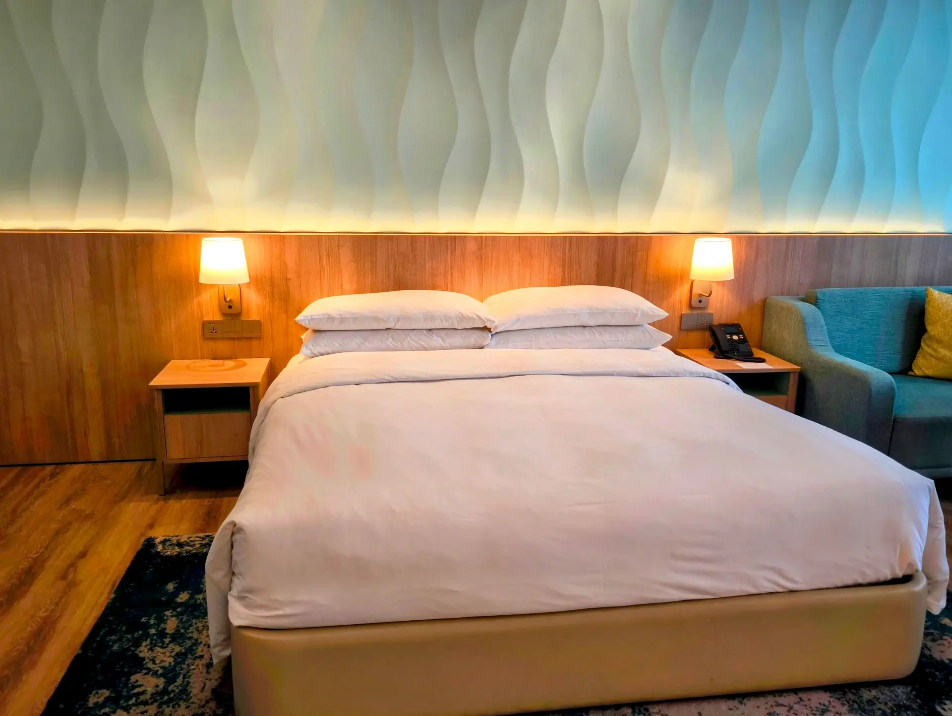 Deluxe King Room with premium furnishings