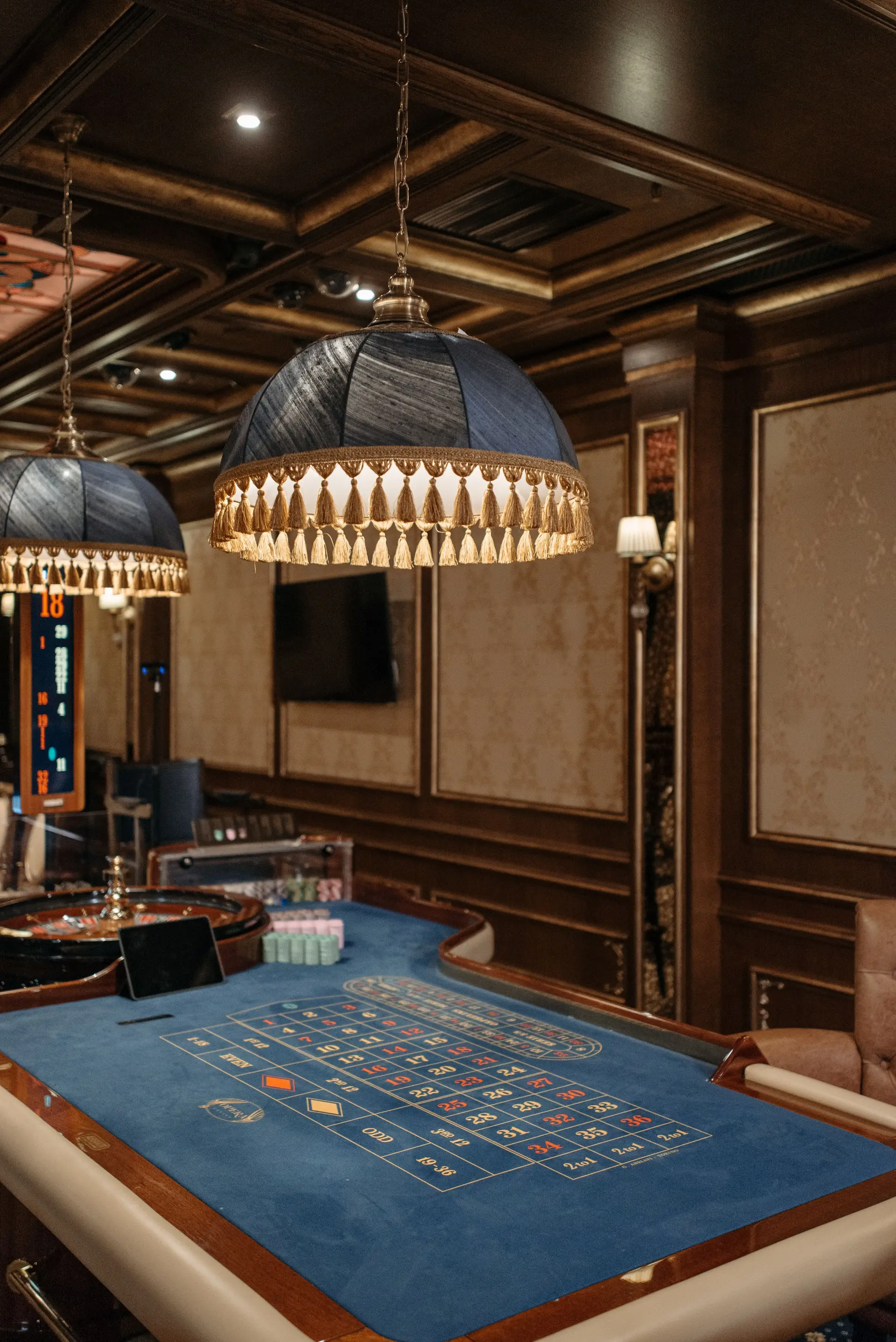 Elegant roulette wheel spinning at VelorianvelvetHouse